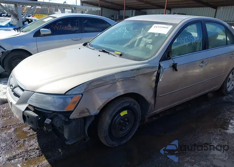 2007 Hyundai Sonata Gls from USA, damaged, VIN 5NPET46C57H275740